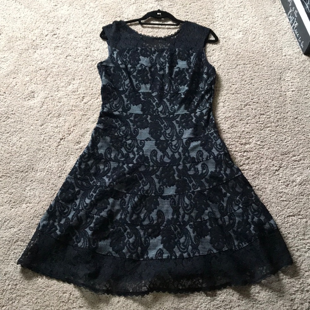 Ny & Co stretch lace fit n flare NWT mp dress